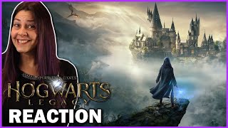 Hogwarts Legacy Official Cinematic Trailer Reaction [upl. by Ruhtracm]