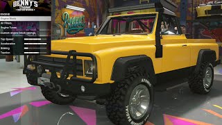 GTA 5  DLC Vehicle Customization  Declasse Yosemite Rancher Chevy K5 Blazer and Review [upl. by Japheth]