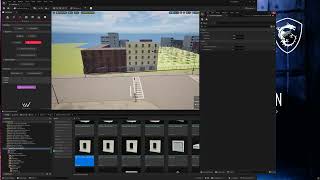 Unreal Engine 54  Creating own City Kit with WorldBLDCityBLD amp Megascans amp more  Part30  4K [upl. by Fleischer]