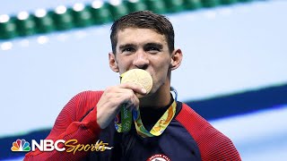 Michael Phelps The ultimate compilation of all 23 gold medals  NBC Sports [upl. by Ike]