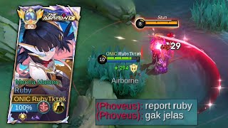 Item Ruby Buat Phoveus Kena Mental Sampe Frustasi Ruby Best Build [upl. by Gaut977]