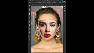 how to swap face of Gal Gadot vs Elizabeth Olsen in photoshop  swapface changeface photoshop [upl. by Novek714]