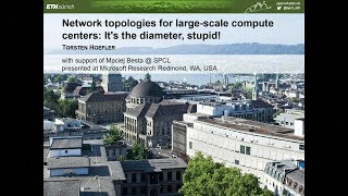 Network Topologies for Largescale Datacenters Its the Diameter Stupid [upl. by Kantor]