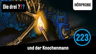 Die drei  Folge 223 und der Knochenmann  Hörprobe zum Hörspiel Die drei Fragezeichen [upl. by Nnod]