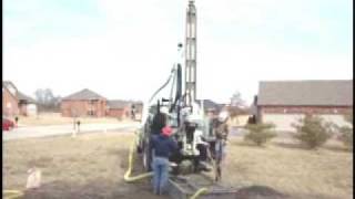 SIMCO 2800 Drilling Geothermal Holes [upl. by Synned]