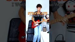 【弾いてみたGuitar Cover】Stray Cats  I wont stand in your way  Vola Guitar Vasti ROF Orange Sparkle [upl. by Simonette]