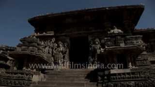 Architecture of Hoysaleswara temple in Halebidu Karnataka [upl. by Felike980]