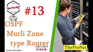 13  OSPF  Multi Zone amp ABR ASBR BIR INTERNAL ROUTER IPv4  DARIJA [upl. by Iznekcam485]