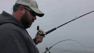 Spoon Stacking On Downriggers  Trolling Rod Set Up Big Lake Salmon Steelhead amp Lake Trout [upl. by Melisse]