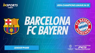 FC Barcelona vs FC Bayern  UEFA Champions League 202425 [upl. by Vena]