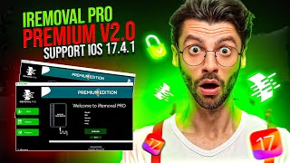 🔥🔥iOS 1741 BYPASS By iRemoval Pro V20  A12 Bypass XR to 14 Promax [upl. by Dahc382]