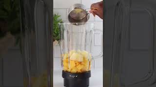 Mango pineapple smoothie mangosmoothierecipe pineapplesmoothie healthyrecipes ghana [upl. by Gibe]