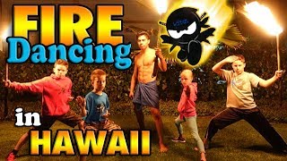 We learned to Fire Dance in Hawaii [upl. by Ainod951]