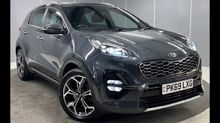 2019 69 Kia Sportage 20 CRDi EcoDynamics GTLine AWD Euro 6 ss 5dr [upl. by Hnil]