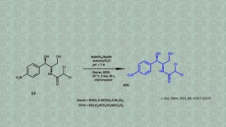 Cloranfenicol Azidanfenicol antibacterianos síntesis [upl. by Nidnal]