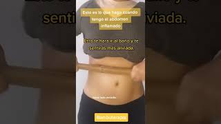 Despídete de la hinchazón abdominal Tips efectivos para una barriga plana [upl. by Onyx]