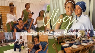 VLOG  Tswana Traditional Wedding traditionalwedding [upl. by Avat441]