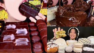 best satisfying dessert big bites mukbang asmr compilation pt2 [upl. by Haik778]