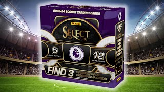 202324 Panini Select Soccer Premier League Hobby Box Opening [upl. by Zurc755]