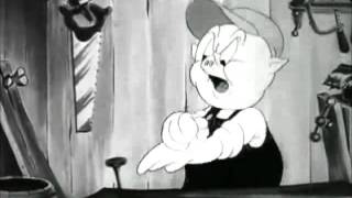 Porky Pig Swearing 1939 [upl. by Adneral]