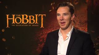 Benedict Cumberbatch on playing Smaug in The Hobbit [upl. by Arah]