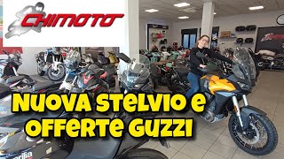 Nuova Stelvio e offerte Moto Guzzi da Chimoto [upl. by Egerton]