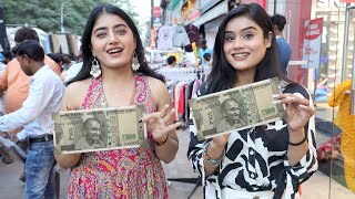 Rs 500 Sarojini Nagar Haul Challenge  Rs 500 Challenge  Ding Dong Girls [upl. by Akiraa237]