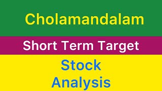 CHOLAMANDALAM INVESTMENT SHARE ATRGET ANALYSIS 🟨 CHOLAMANDALAM SHARE NEWS  LATEST NEWS 011124 [upl. by Nuahsak]