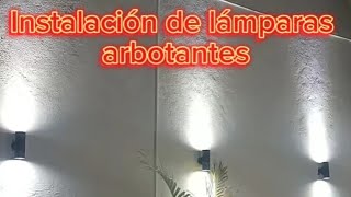 cómo instalar lámparas arbotantes pinzas pelacables Milwaukee 48222214 tools electricity luz [upl. by Nemrak167]