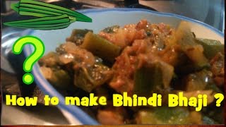 HOW TO MAKE BHINDI BHAJI  Full Recipe Video [upl. by Aicilaana]