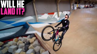 ONE HOUR TO LEARN TO BACKFLIP A JUMP BIKE [upl. by Adallard]