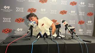 Mike Gundy post Tulsa — Sept 14 2024 [upl. by Adanar]