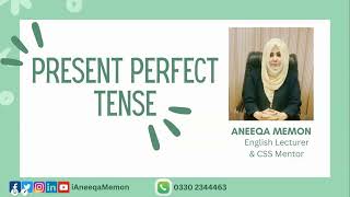 PRESENT PERFECT TENSE  LEARN ENGLISH TENSES [upl. by Ahsatsana551]