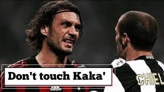 Maldini vs Chiellini 20082009 acmilan juve maldini kaka chiellini seriea viral [upl. by Dennard]