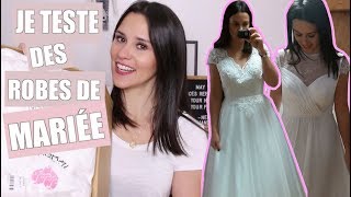 J’ESSAYE DES ROBES DE MARIÉE  TRYON HAUL JJ’S HOUSE [upl. by Assital]