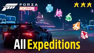 Forza Horizon 5 All Expeditions with complete optional accolades [upl. by Zillah]