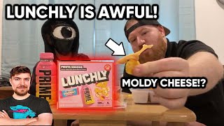 Moldy Cheese Lunchly vs Lunchables WORST Lunchly Ever STALE Chips [upl. by Enaira]