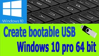 bootable usb windows 10 [upl. by Nnylannej]