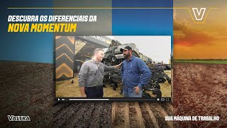 Allan Pasquini e especialista Valtra contam os diferenciais da nova Plantadeira Momentum [upl. by Iyre]