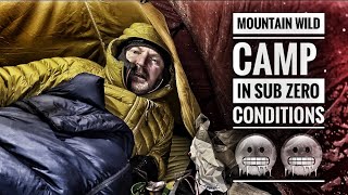 Bothy NightWildCamping in Sub Zero Conditions Cairngorms National ParkHilleberg Soulo [upl. by Tutankhamen487]