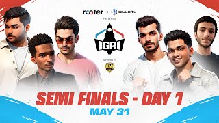 IGRI  Indian GTAV Rumble Invitational  Semi Finals Day 1  Ft soulregaltos9810 KaztroGAMINGYT [upl. by Irvin479]