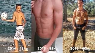 1 Year Body Transformation Calisthenics Italy [upl. by Larrej857]