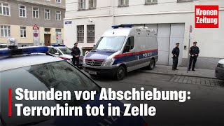 Stunden vor Abschiebung Terrorhirn tot in Zelle  kronetv NEWS [upl. by Politi504]