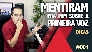 🔴 MENTIRAM PRA MIM SOBRE A PRIMEIRA VOZ Soprano é a primeira Contralto é a segunda [upl. by Vaughan517]