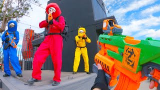 NERF War Among Us In Real Life [upl. by Anaiviv768]