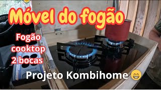 MÓVEL DO FOGÃO DA KOMBIHOME COMO FAZER EM CASA [upl. by Aliehs]