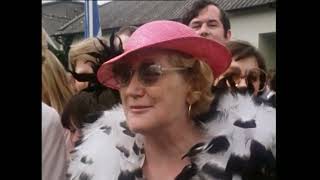 Crowds Enjoy The Galway Races Ireland 1981 [upl. by Iraam]