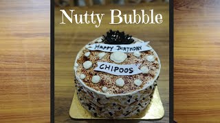 Yummy Nutty Bubble Cake baking amp frosting [upl. by Leifeste]