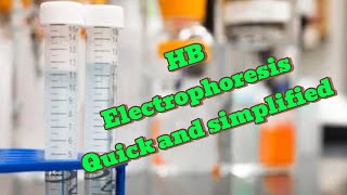 How to run HB electrophoresis in the laboratory  HB genotype [upl. by Odinevneib]