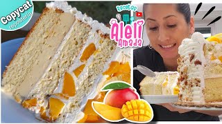 Pastel 3 Leches con Flan y Mango DELICIOSO POSTRE Copycat [upl. by Yerahcaz]